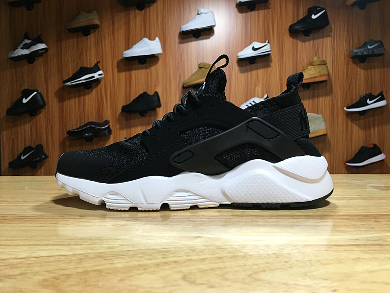 Nike Air Huarache Run Ultra Black White Shoes - Click Image to Close